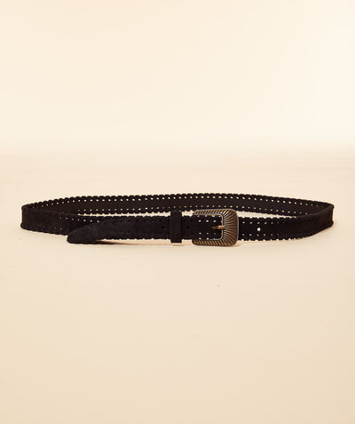 Braid edged belt