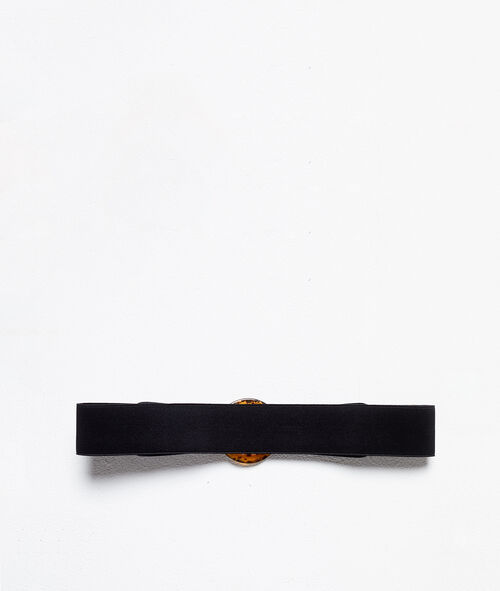 Belt with marble-coloured buckle Belt with marble-coloured buckle