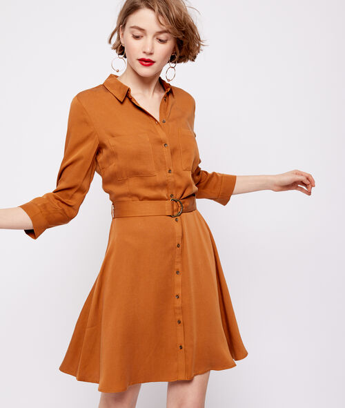 Tencel® belted dress Tencel® belted dress