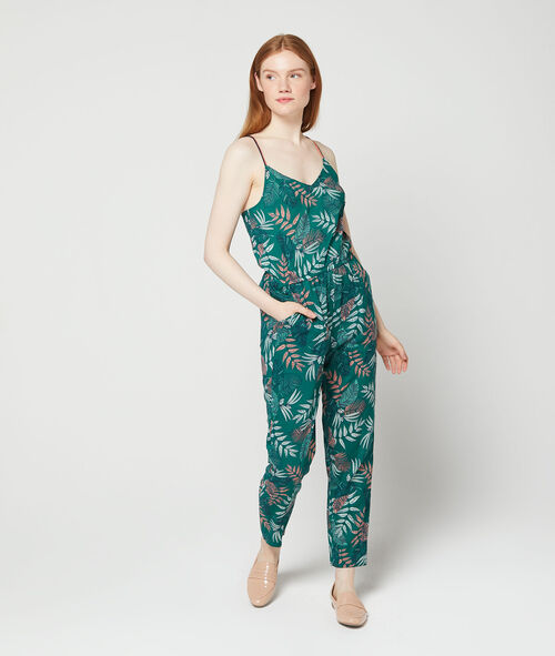 Leaves print jumpsuit Leaves print jumpsuit