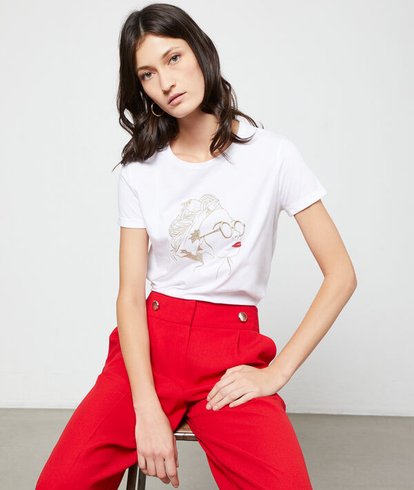Embroidered T-shirt Embroidered T-shirt