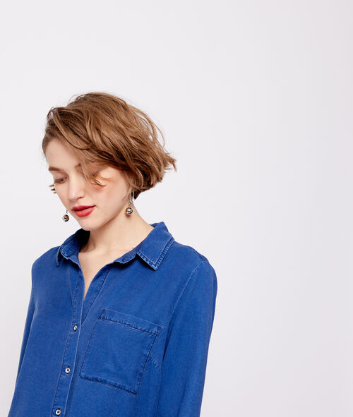 Tencel® denim look shirt Tencel® denim look shirt