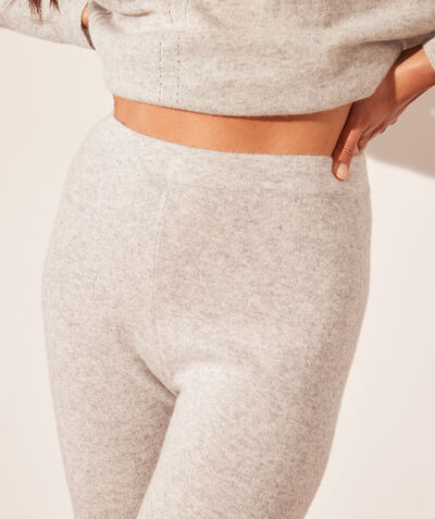 Recycled cashmere jogger pants   