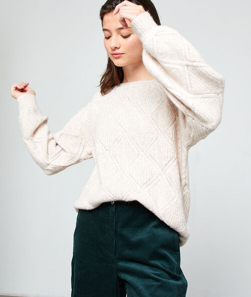 Pull en grosse maille Pull en grosse maille