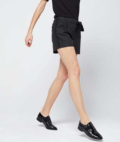 Polka dot tie shorts Polka dot tie shorts