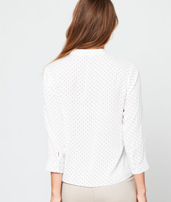 Round neck shirt in dots Round neck shirt in dots