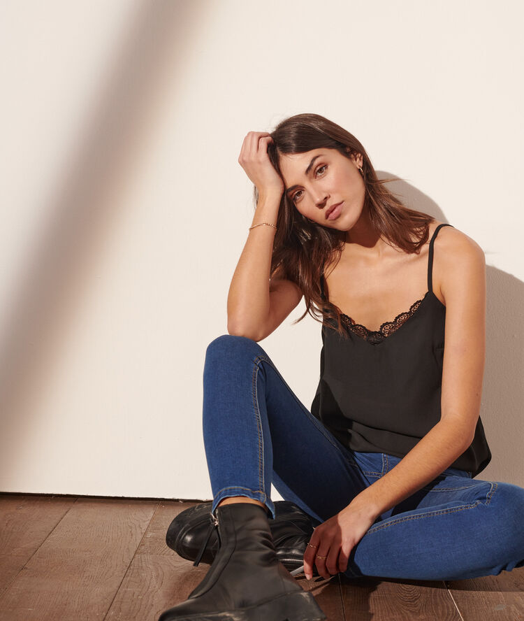 Slim jeans stone.