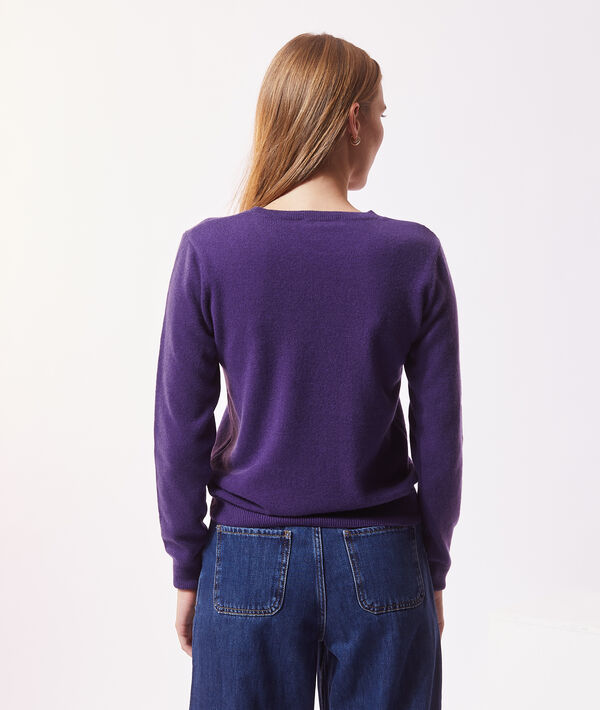 Pull col rond en cachemire