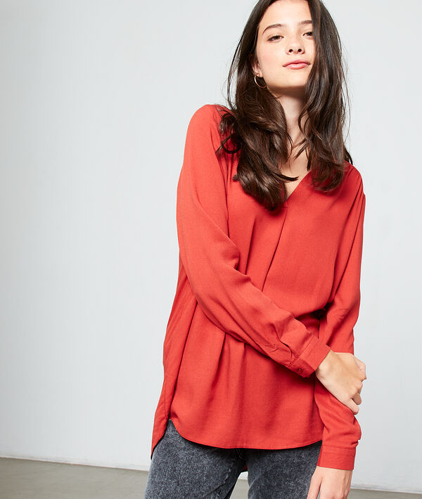 V neck blouse V neck blouse