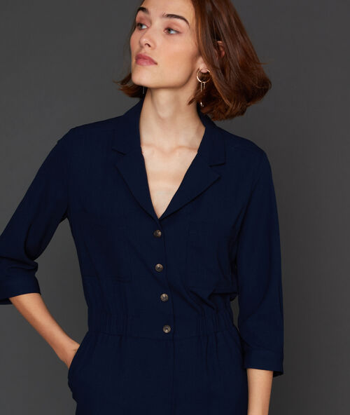 Boilersuit navy blue.