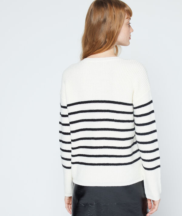 Maxi knit jumper in stripes Maxi knit jumper in stripes