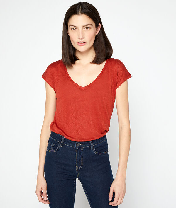 V neck T-shirt V neck T-shirt