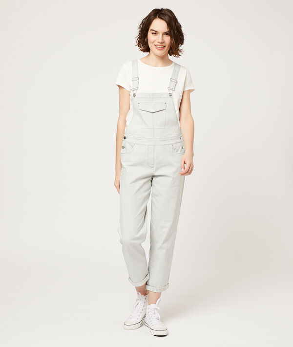 Dungaree in stripes Dungaree in stripes