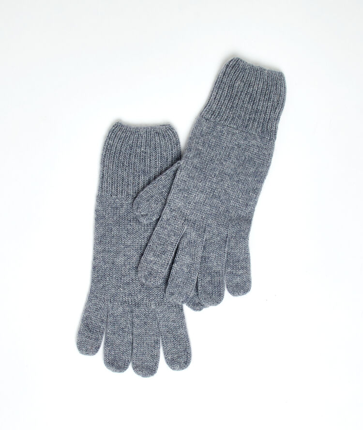 Cashmere gloves charcoal grey.