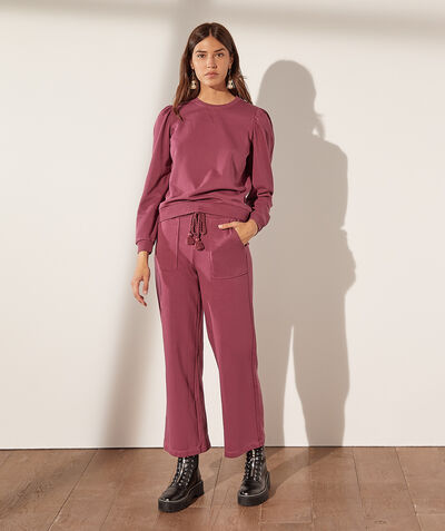 Wide jogging trousers   