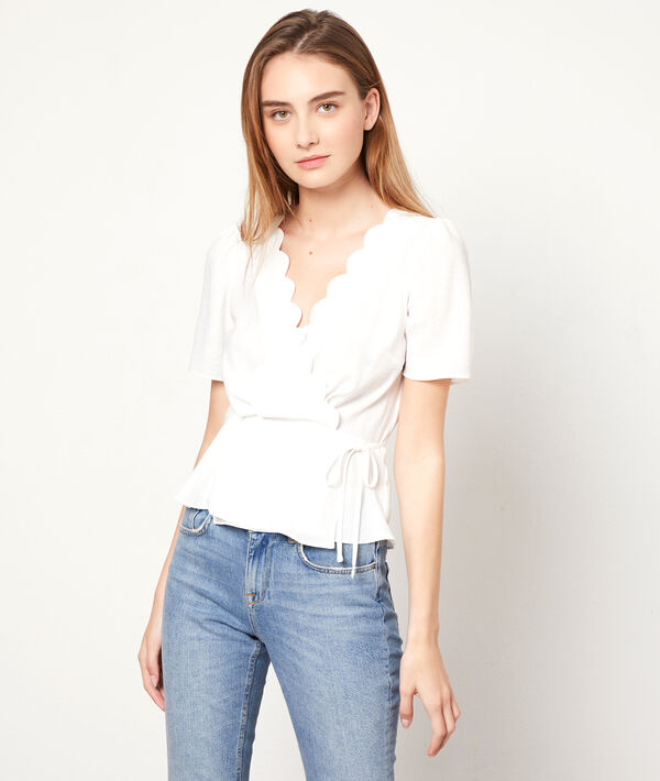 Wrap blouse Wrap blouse