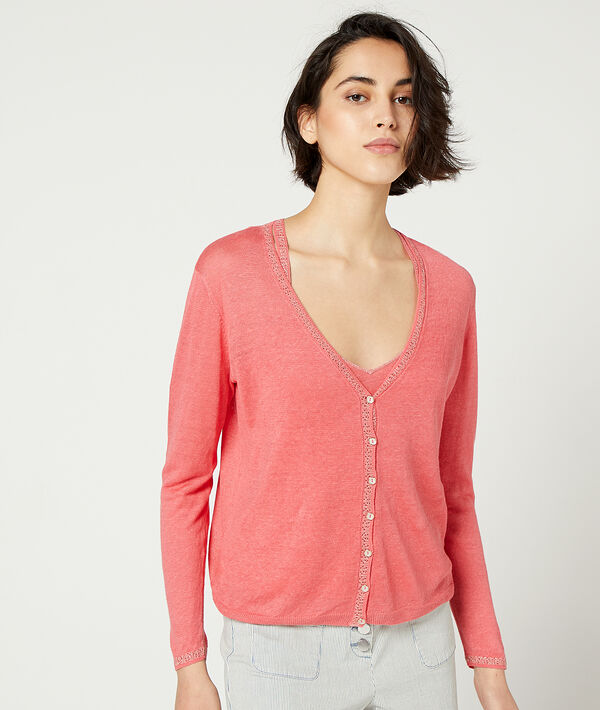 Cardigan in a fine knit Cardigan in a fine knit