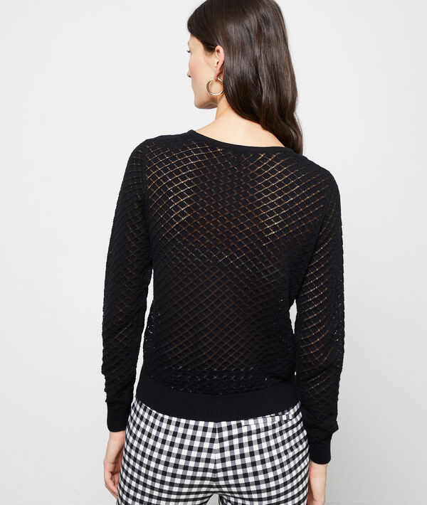 Open knit sweater Open knit sweater
