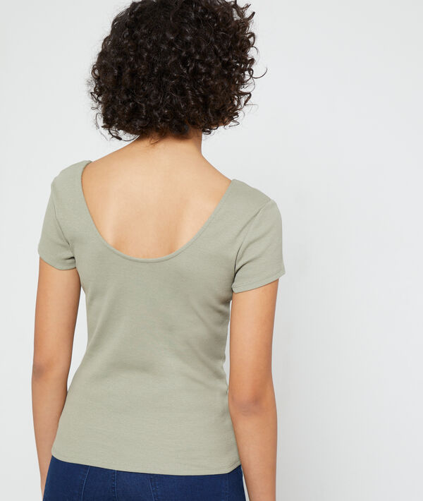 Button through T-shirt Button through T-shirt