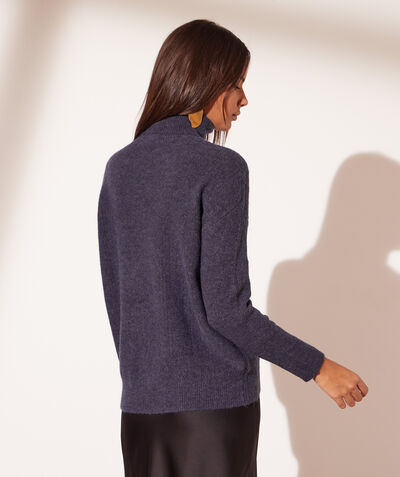 Woolen turtleneck sweater   