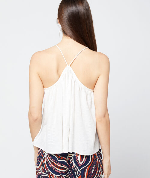 Thin straps cotton top Thin straps cotton top