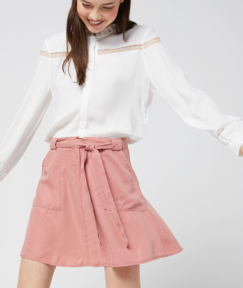 Tencel® belted skirt Tencel® belted skirt