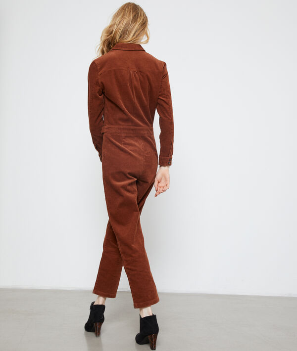 Cord jumpsuit meets work overalls Cord jumpsuit meets work overalls