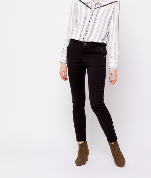 Studded slim trousers Studded slim trousers