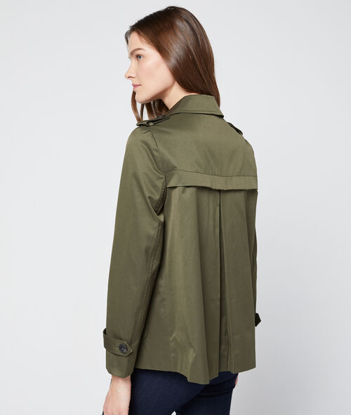 Button through cropped jacket Button through cropped jacket