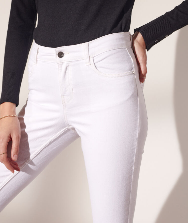 Slim jeans white.