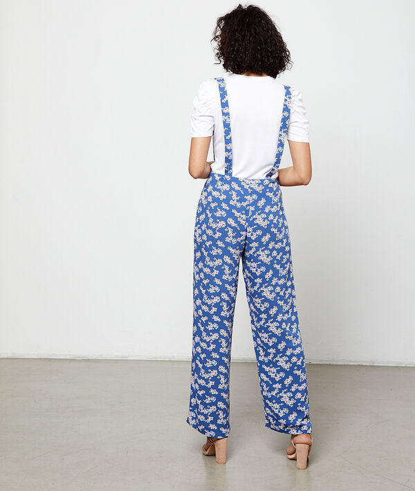 Wide leg trousers in a floral print Wide leg trousers in a floral print