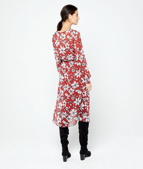 Vestido largo cintura ceñida Vestido largo cintura ceñida