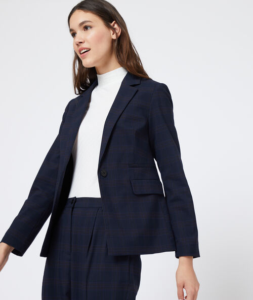 Suit jacket in check Suit jacket in check