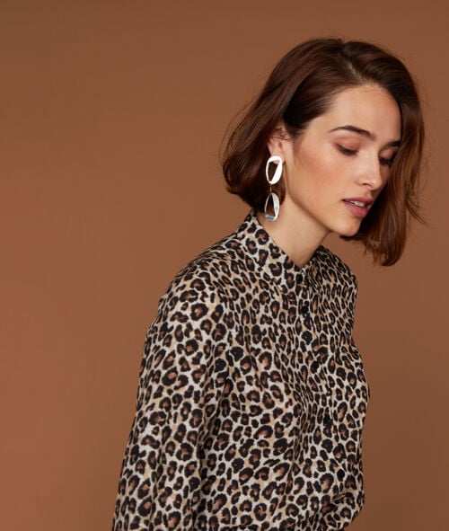 Leopard print shirt Leopard print shirt