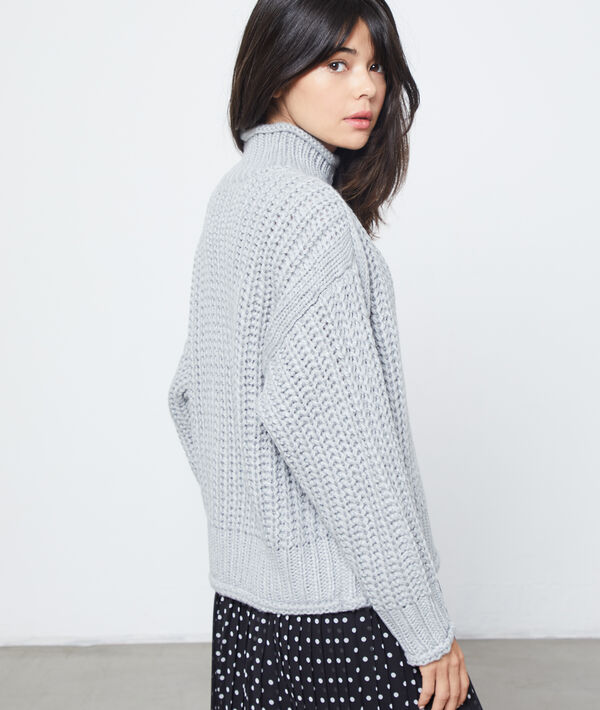 Maxi knit turtleneck jumper Maxi knit turtleneck jumper