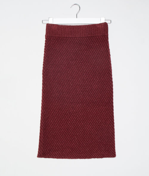 Pencil skirt in maxi knit Pencil skirt in maxi knit