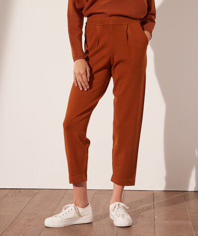 Knit jogging trousers   