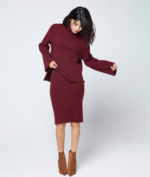 Pencil skirt in maxi knit Pencil skirt in maxi knit