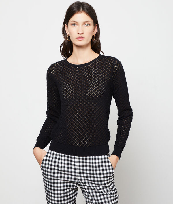 Open knit sweater Open knit sweater
