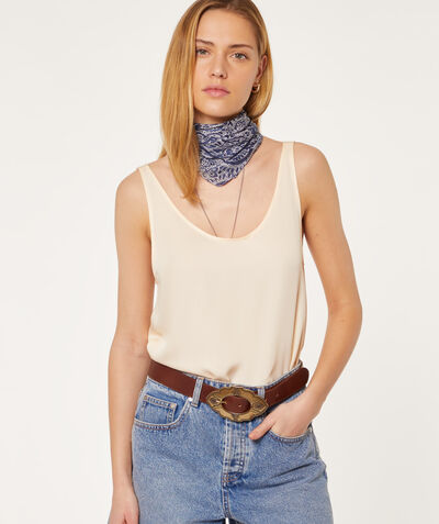 Top with wide straps