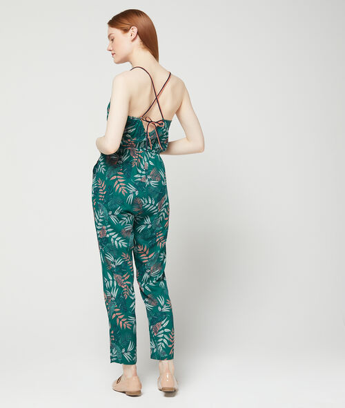 Leaves print jumpsuit Leaves print jumpsuit