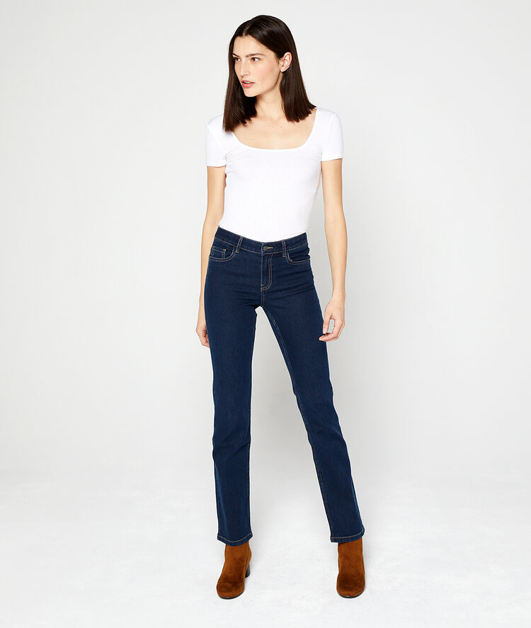 Ribbed top with low cut back white.