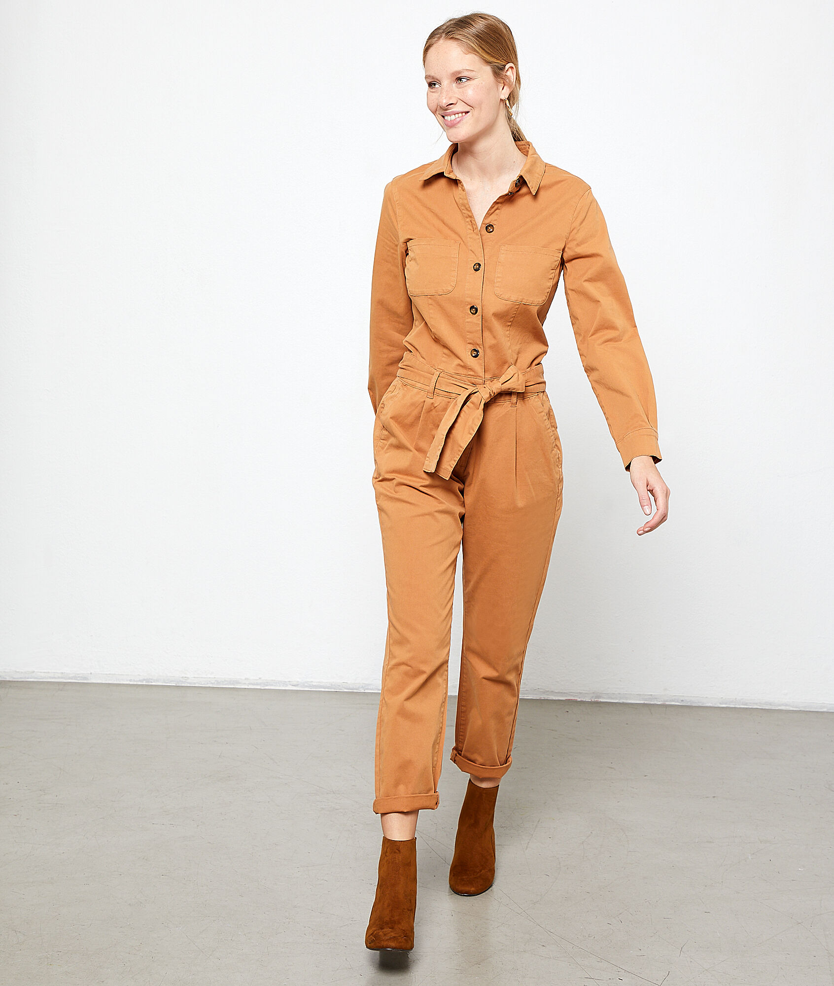 coast savanna cape sleeve jumpsuit