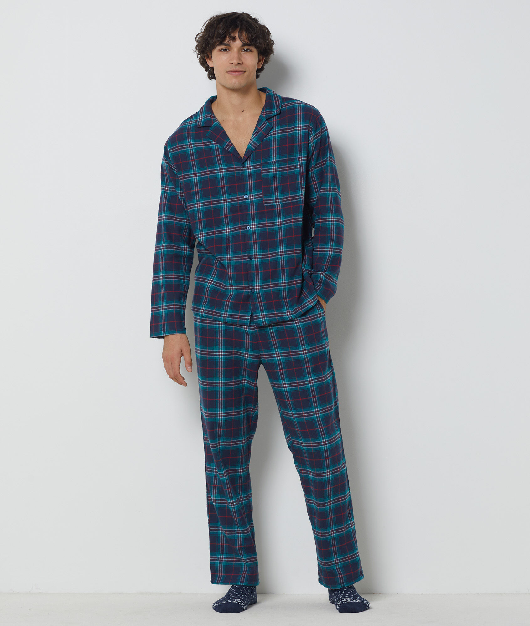 Men S 2 Piece Pajamas