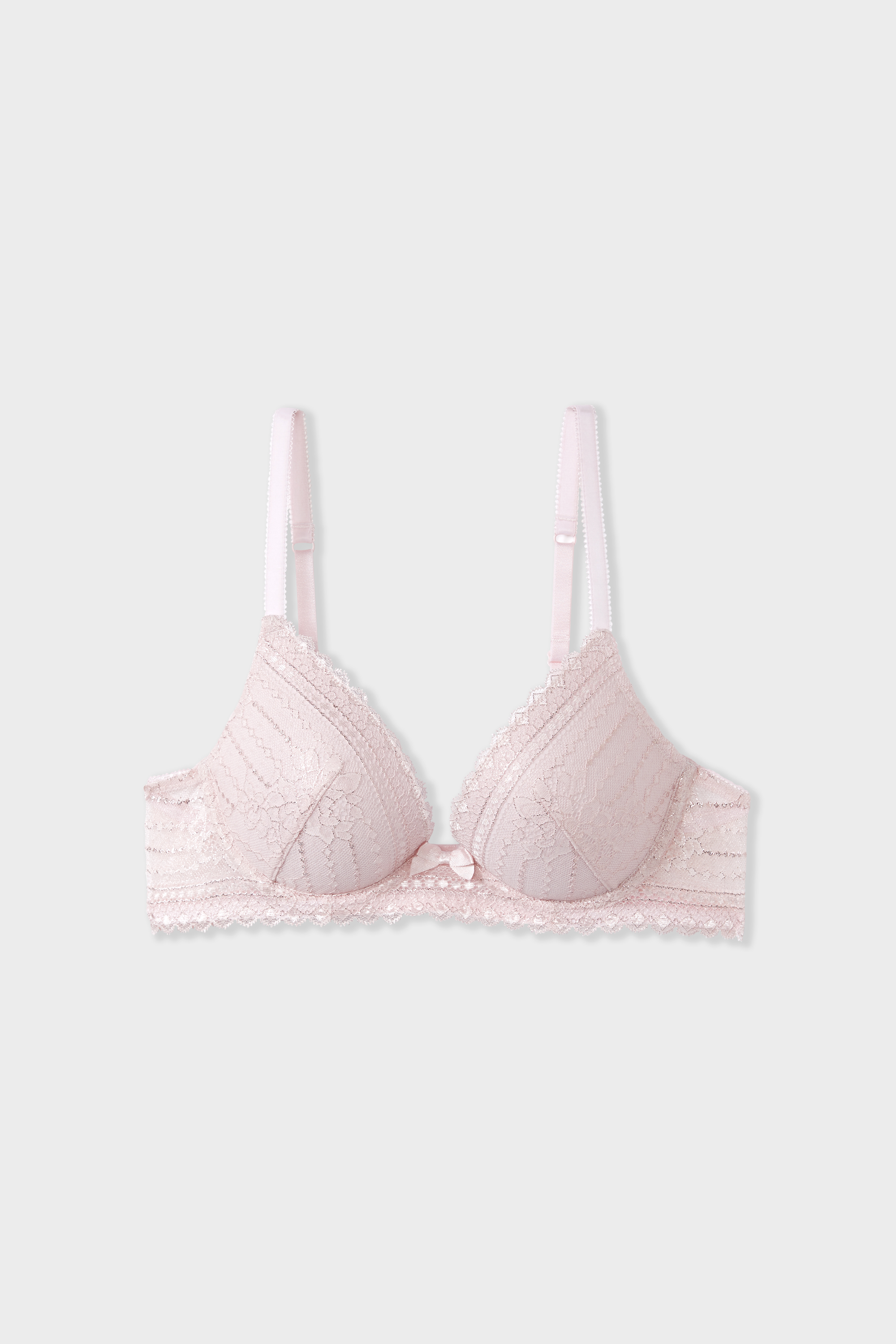 Sujetador Push Up Gorgeous De Women'secret - Encaje, Con Relleno Y Aro, Lazo En El Escote
