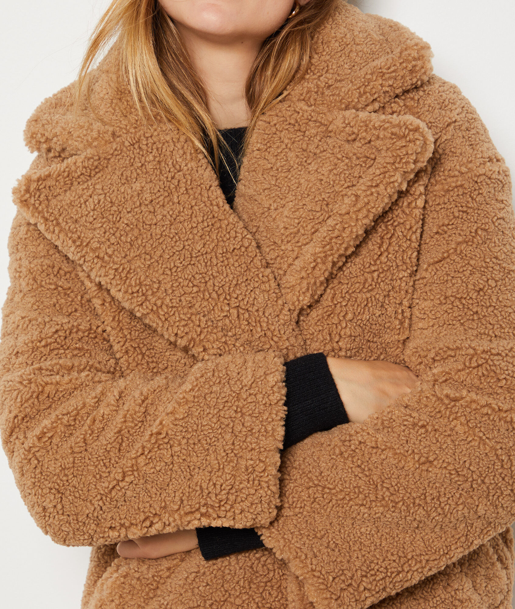 Manteau etam online camel