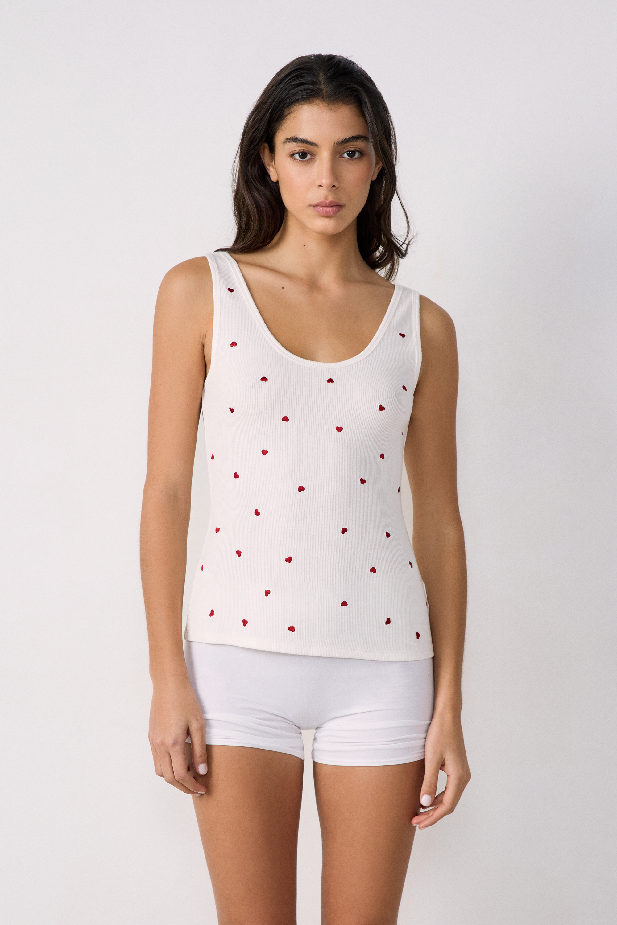 トップス Praying Heart Tank Top トップス Praying GOD'S FAVORITE Heart Tank Top PRAYING 'gods