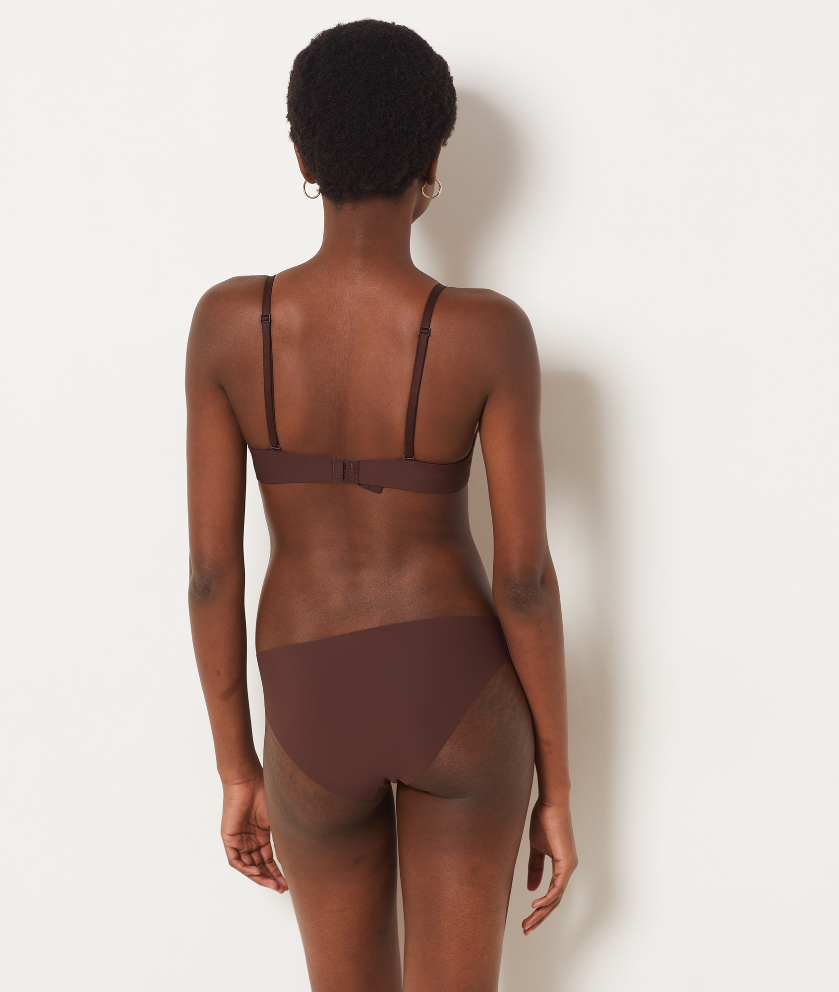 Microfiber Panties - PUREFIT WECARE - CHOCOLAT - ETAM