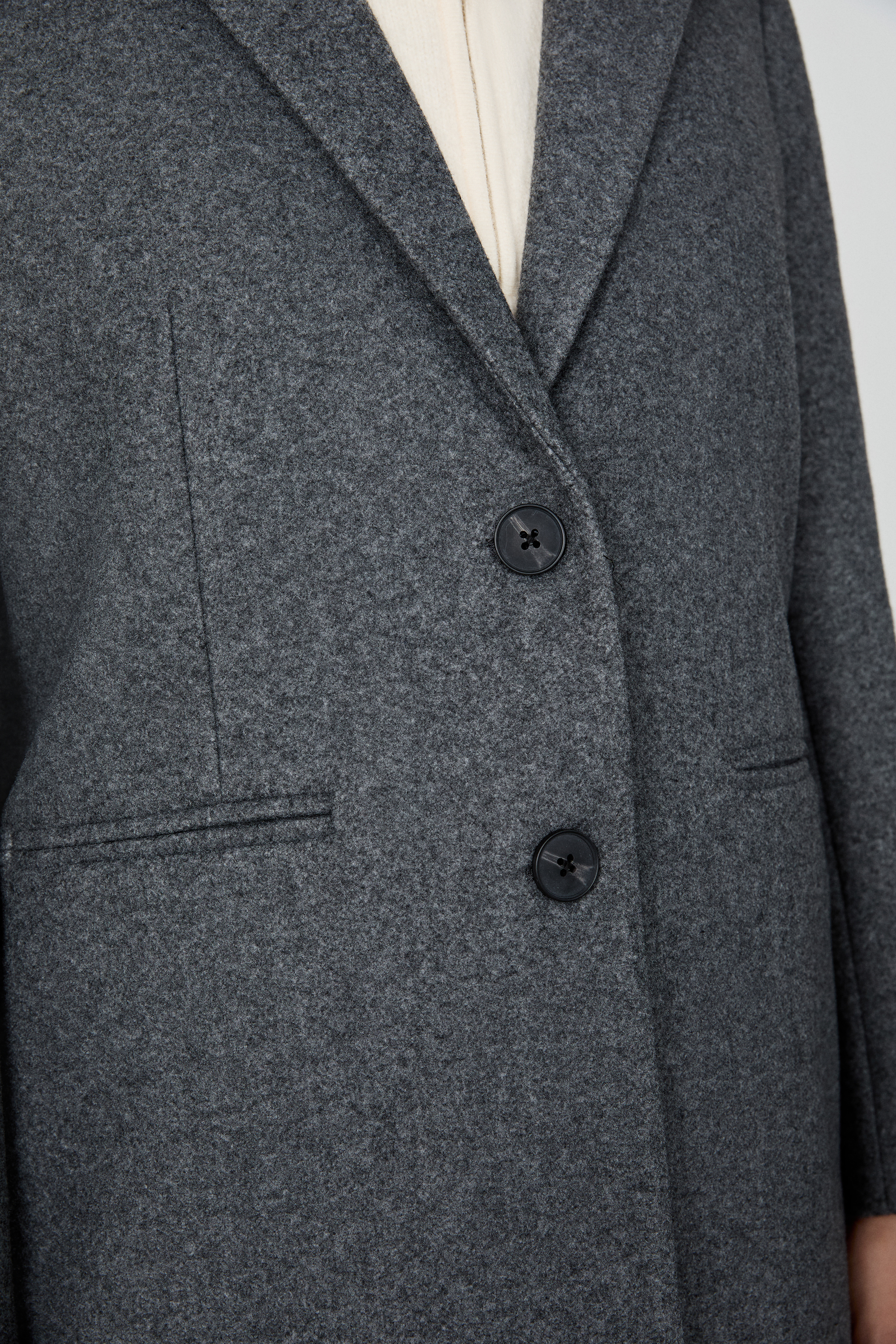 Short coat - VADIM - GRIS - ETAM
