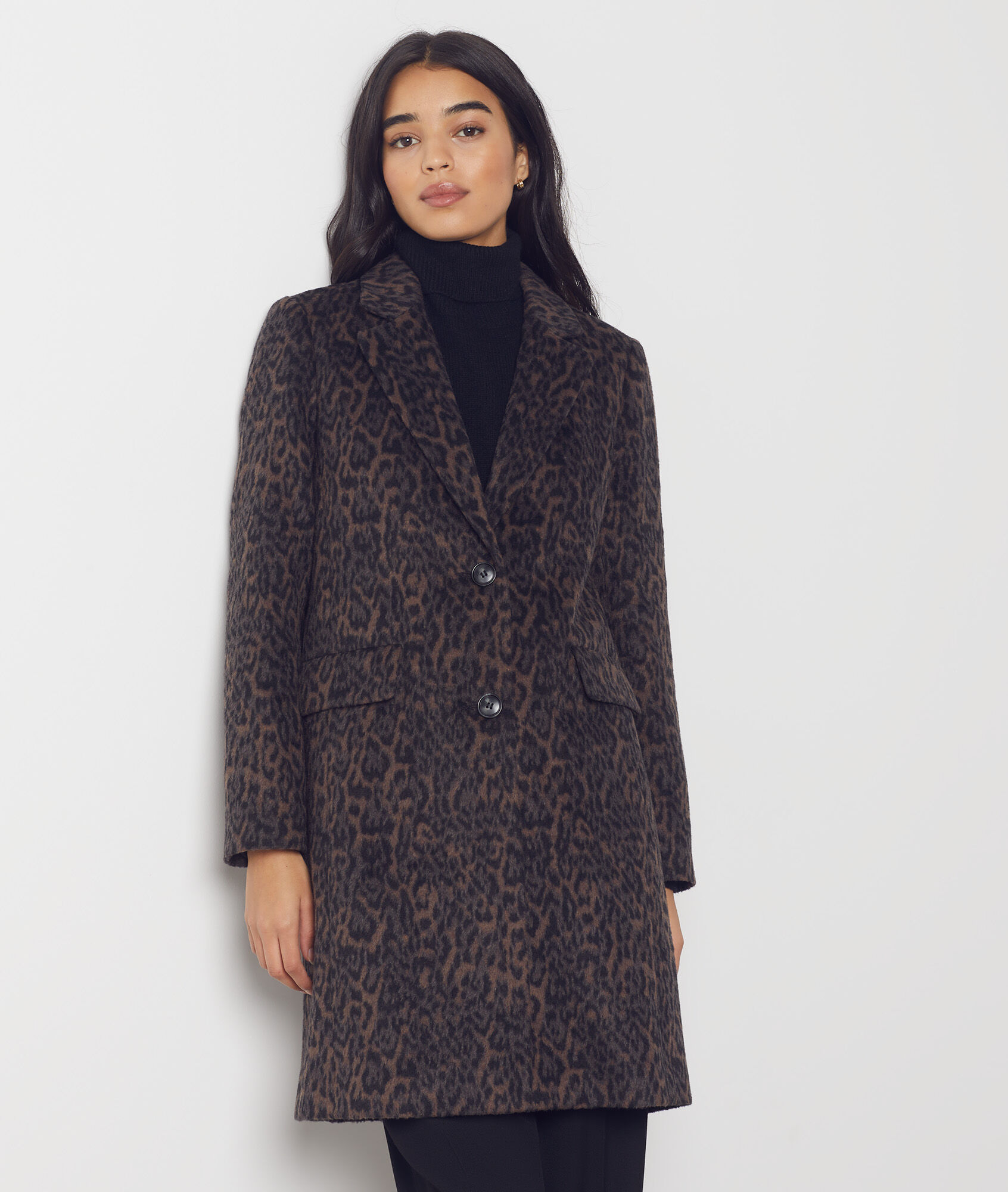 Manteau Léopard Manteau Jennyfer Fourrure Veste Fourrure Femme